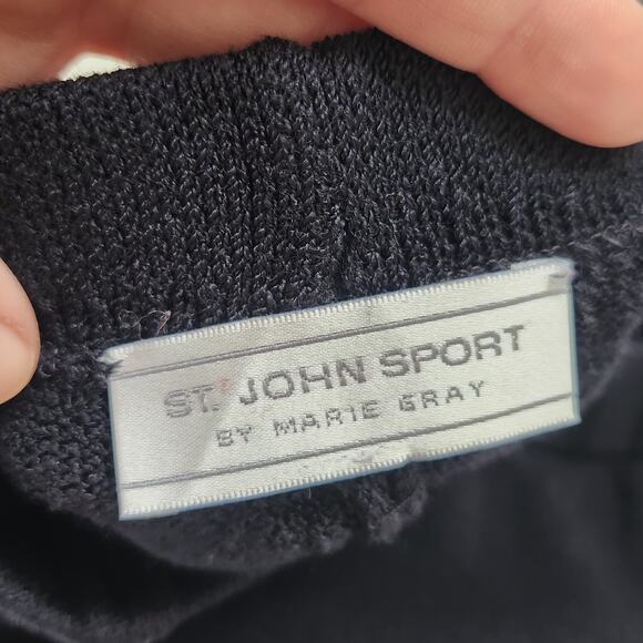 VTG ST JOHN WOMENS SET SANTANA KNIT SWEATER & PANTS SZ 8 CLASSIC READ! - Picture 10 of 13